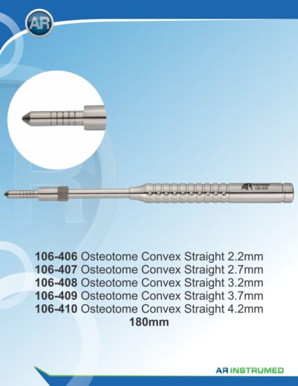 AR INSTRUMED Chisel Ø 2.0mm 160mm Stainless Steel Surgical Instrument