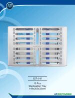 Sterilization Tray 10pcs 144x203x32mm - Image 2