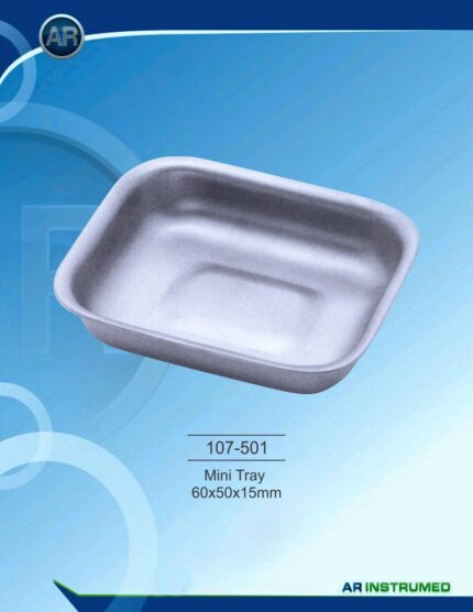 Small Dental Instrument Mini Tray Polished Stainless Steel Australia