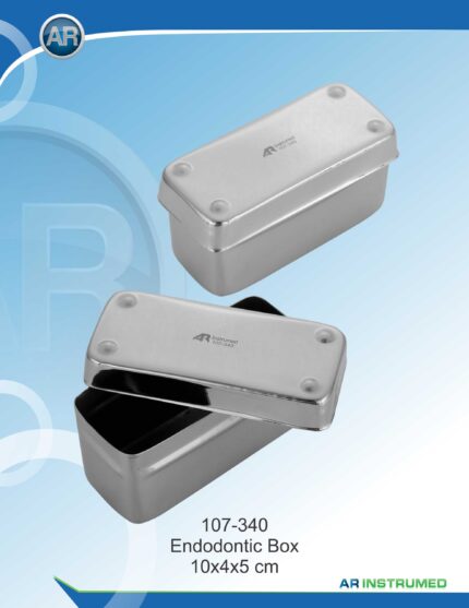 AR INSTRUMED Dental Endodontic Box Stainless Steel 4x1.5x2 Australia