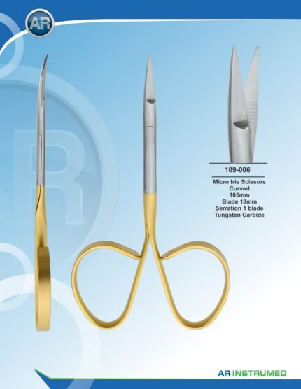 AR INSTRUMED Micro Iris TC Curved Scissor Pakistan