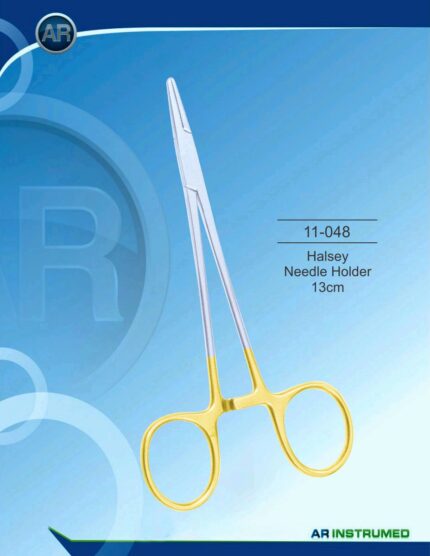 AR INSTRUMED Halsey Needle Holder 13 cm TC Surgical Instrument