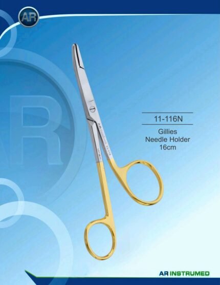 AR INSTRUMED Gillies Needle Holder 16 cm Surgical Instrument