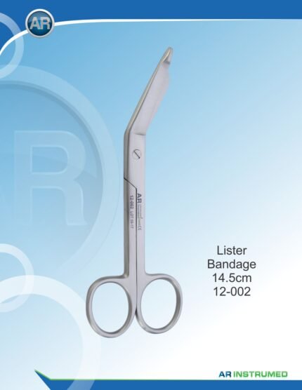 AR INSTRUMED Lister Bandage Scissors 14.5 cm Surgical Instrument