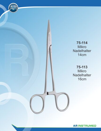 Micro Needle Holder 16cm