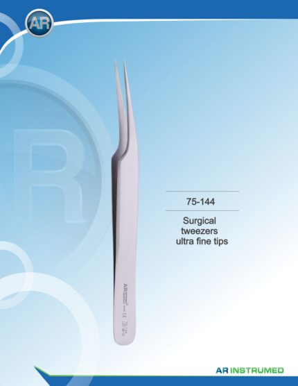 AR INSTRUMED Surgical Tweezers Ultra Fine Tips Stainless Steel Instrument
