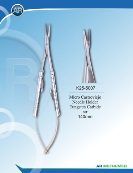 AR INSTRUMED Dental Micro TC Castroviejo Needle Holder Pakistan