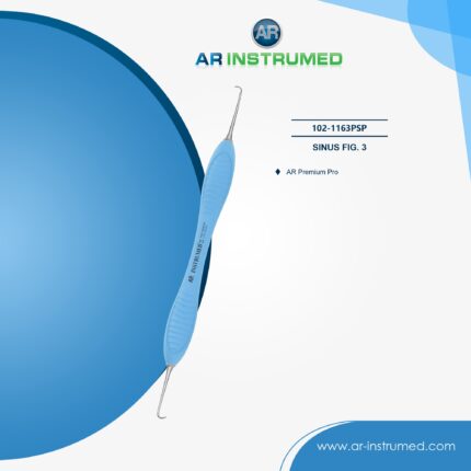AR INSTRUMED dental sinus lift instrument stainless steel light blue silicone handle bone graft sinus membrane elevation Pakistan dental instrument