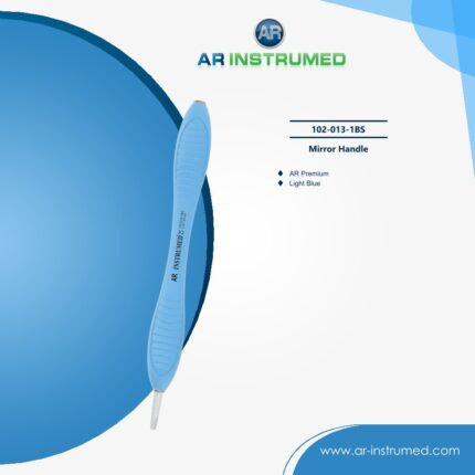 AR INSTRUMED Mirror Handle Light Blue AR Premium Dental Surgical Instrument